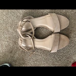 2 inch heels - cream colored